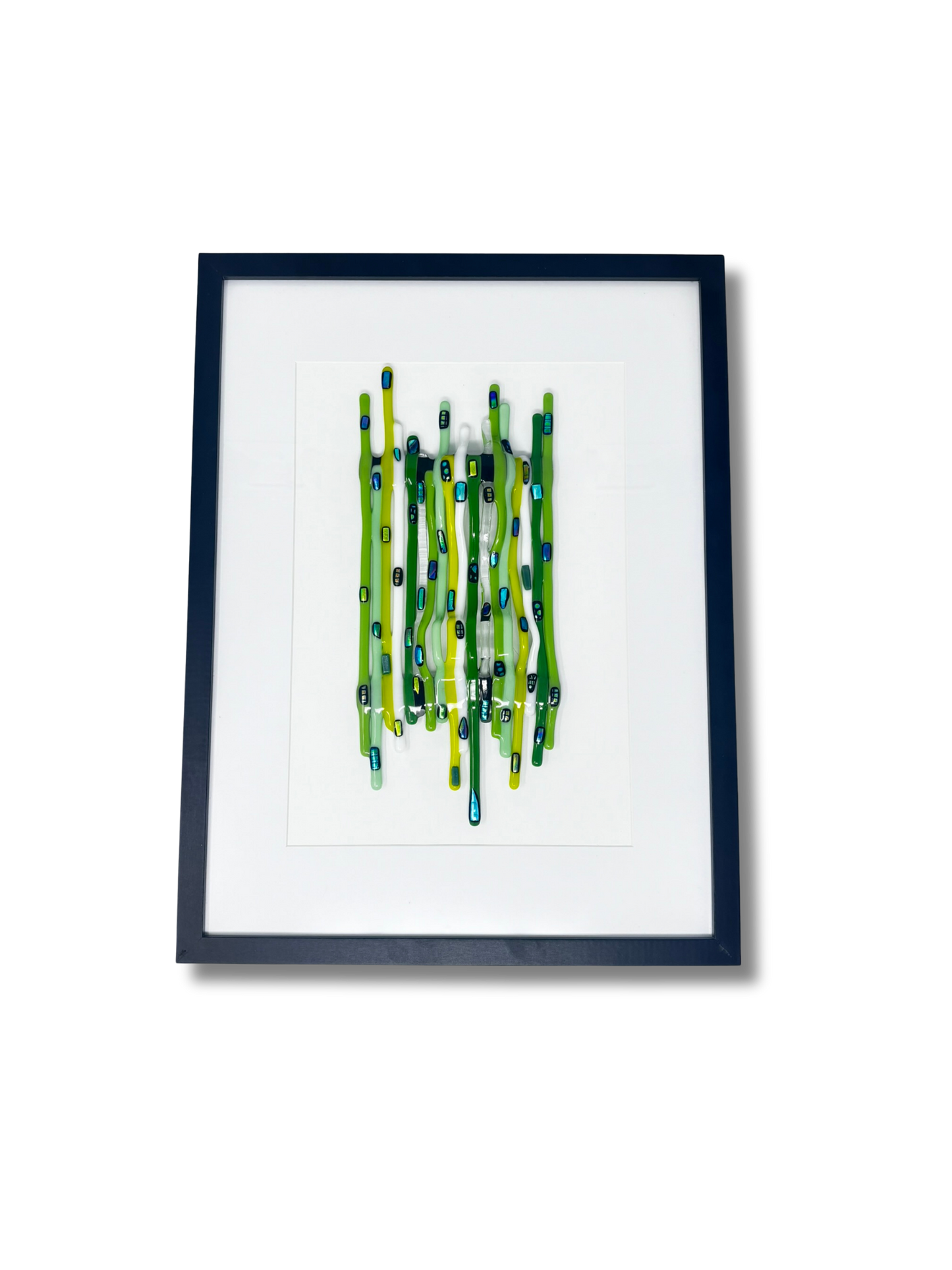 Grand Tableau en verre Artisanal