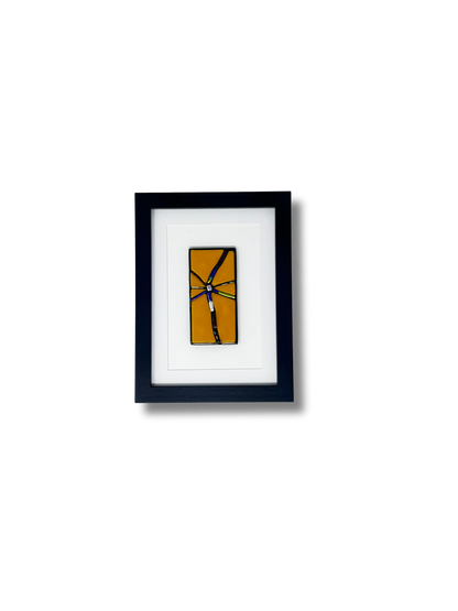 Petit Tableau en verre Artisanal